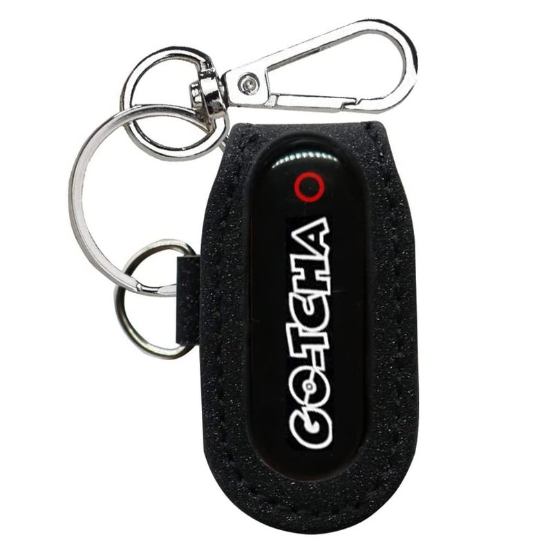 Logity Case Cover and Accessories for Go-Tcha Keychain - With Glitter Black Keychain Carabiner by Logity. - Image 1